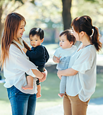 子育てを楽しむご近所さん